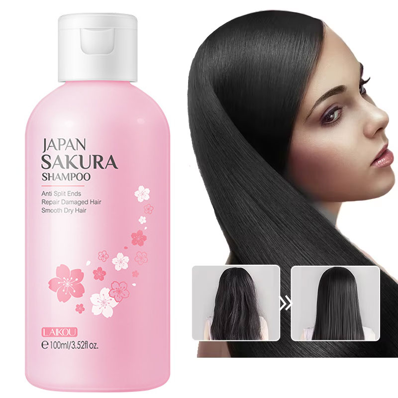 Hair Care Dandruff - LAIKOU Jepang Sakura Sampo Perbaikan Rambut