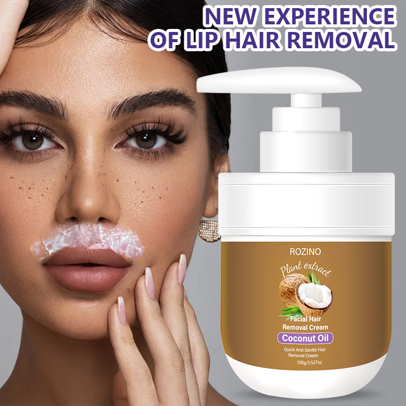 Hair Care Natural Ingredients - Krim Penghilang Bulu Bibir Rozino dengan