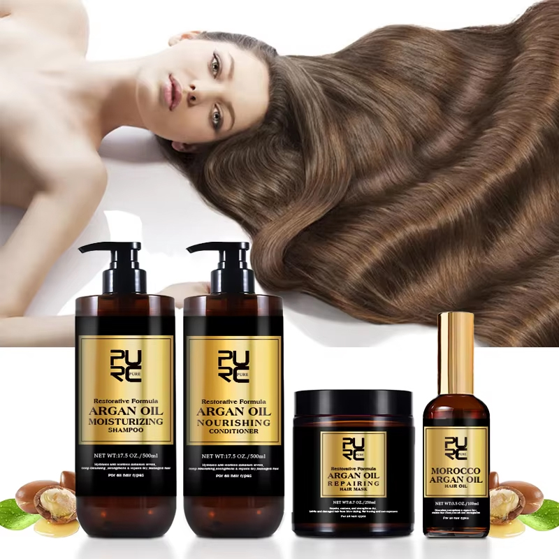 Hair Care Dandruff - Set Produk Perawatan Rambut PURC Morocco: