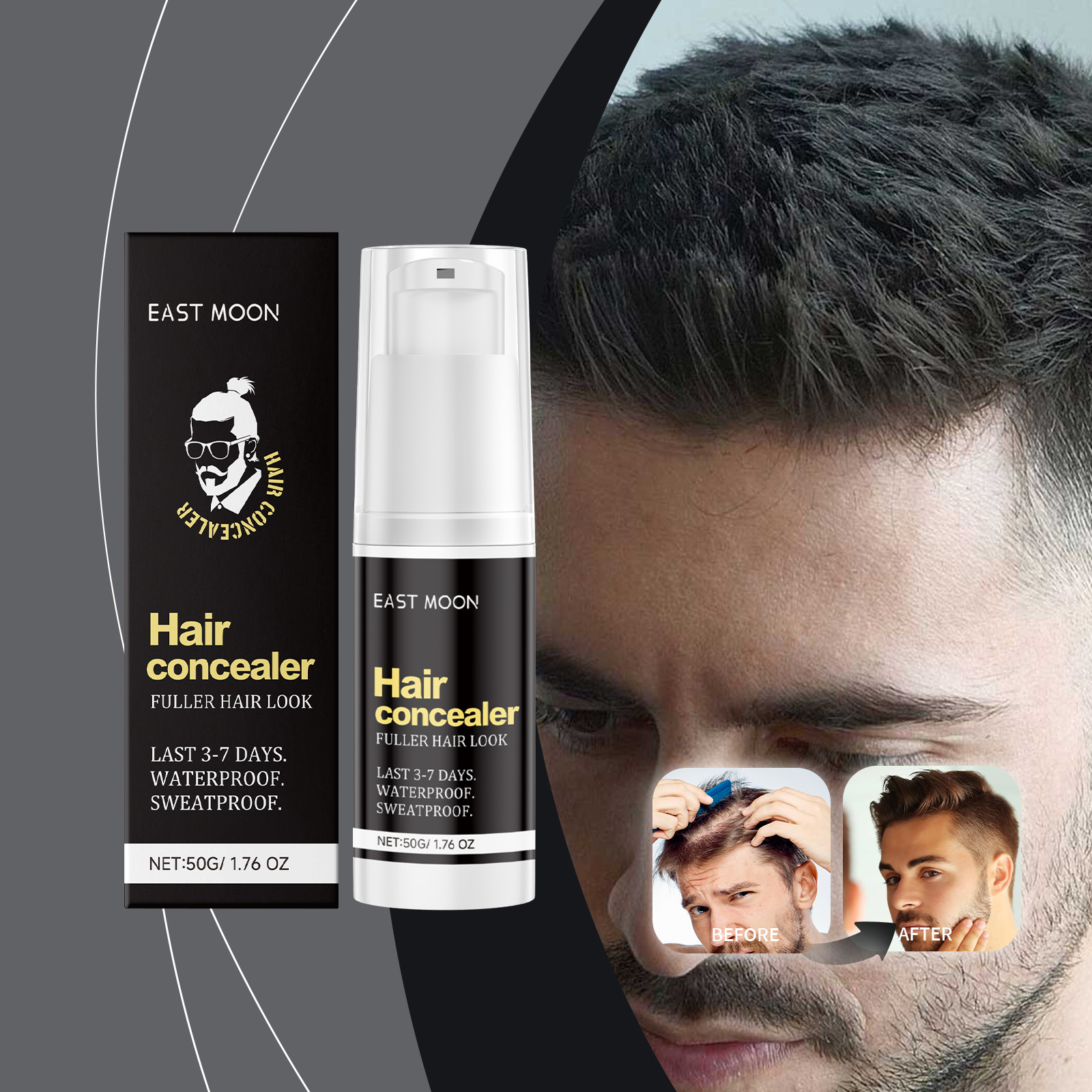 Krim Penutup Uban Penyambung A - Hair Care Lotion ulasan dan harga