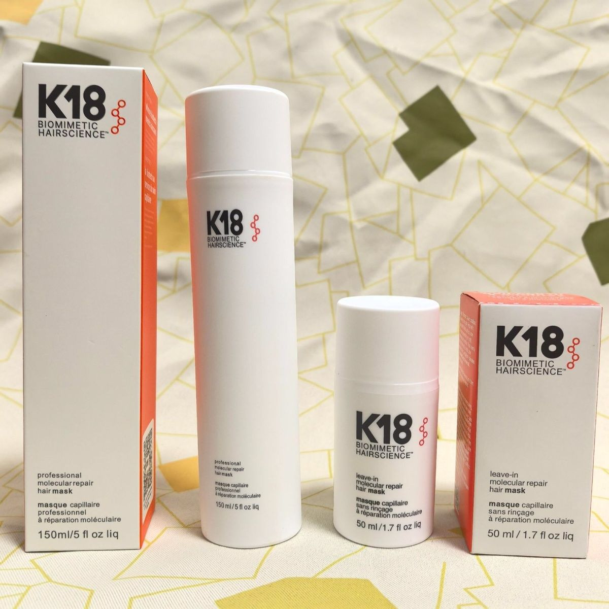 Masker Rambut Perawatan Moleku - Hair Care K18 ulasan dan harga