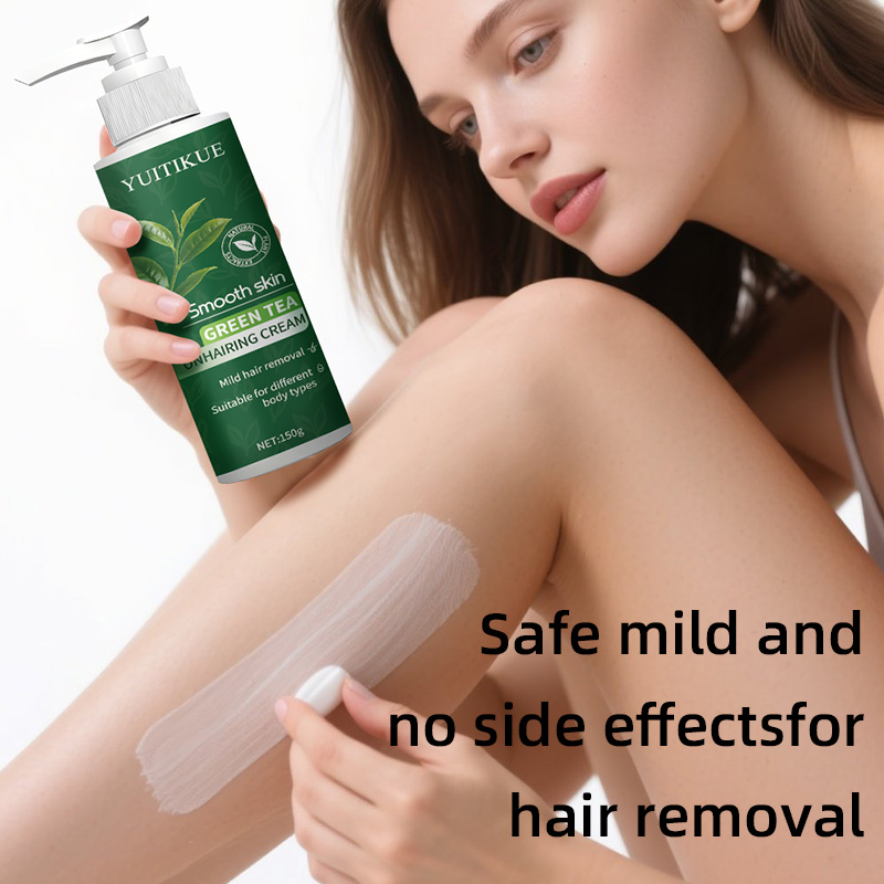 Krim Penghilang Bulu Teh Hijau - Hair Care Lotion ulasan dan harga