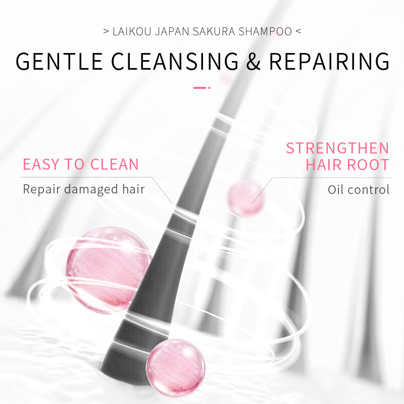 LAIKOU Jepang Sakura Sampo Per - Hair Care Korean Products ulasan dan harga