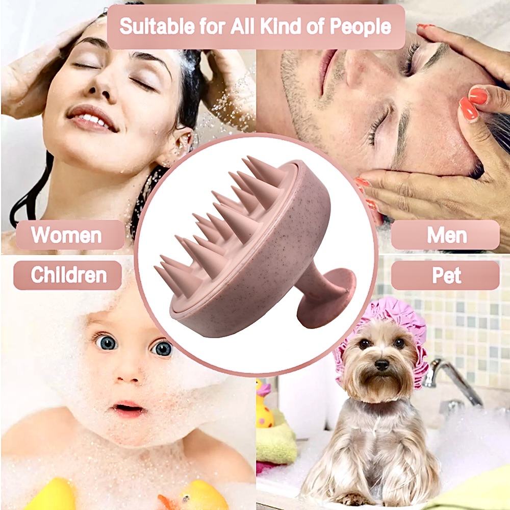 Sedotan gandum silikon kepala  - Hair Care Dandruff ulasan dan harga