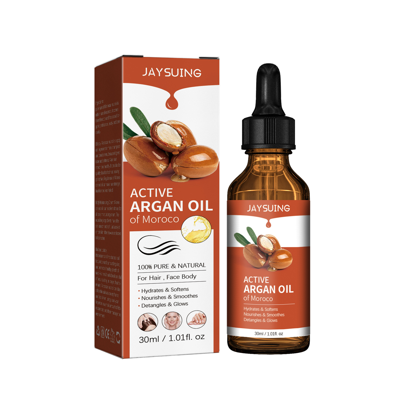 Minyak Argan untuk perawatan r - Hair Care Organic ulasan dan harga