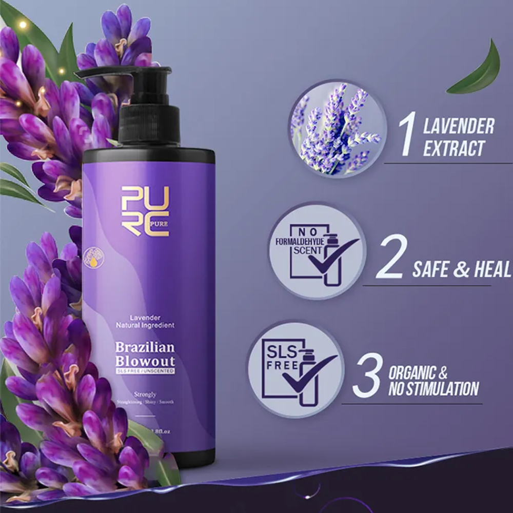 PURC Lavender perawatan Kerati - Hair Care Organic ulasan dan harga